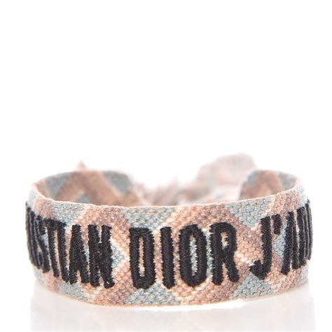 bracelet tissus christian dior|christian dior studded friendship bracelet.